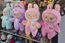 Some of the seized fake toys.