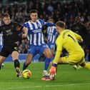 Action from Brighton and Hove Albion vs Sunderland.