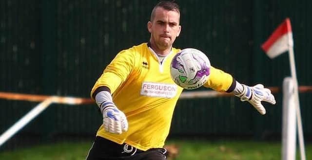 Seaham Red Star goalkeeper Shaun Newbrook (photo Shaun Newbrook)