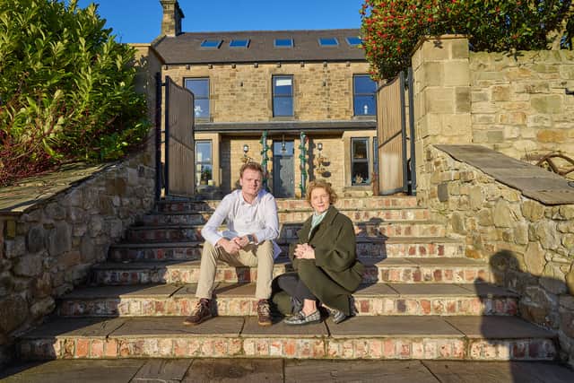 Susan Moiser and Alex Nietosvuori at the South Causey Inn where Hjem will have a six-month residency