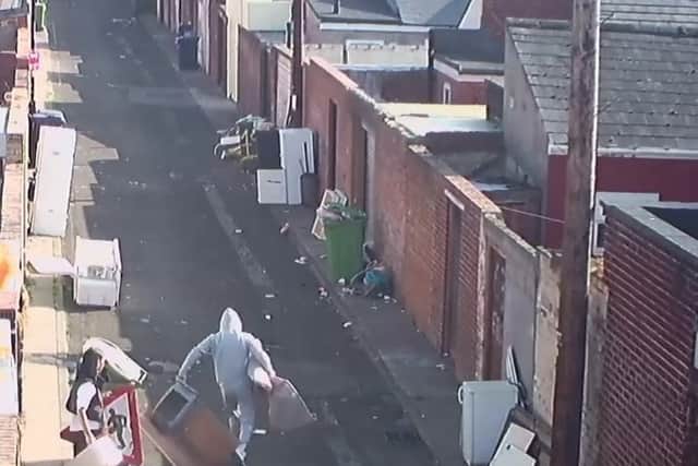Couple caught dumping waste in Sunderland back lanes