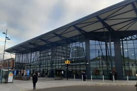 Sunderland train station in 