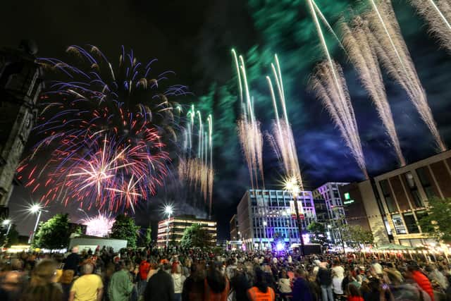 Fireworks will see in the New Year in Keel Square