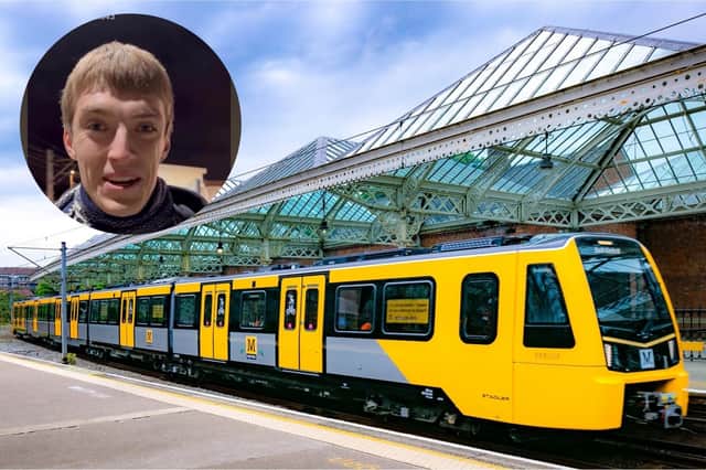 Social media megastar Francis Bourgeois filmed the arrival the latest new Metro trains.