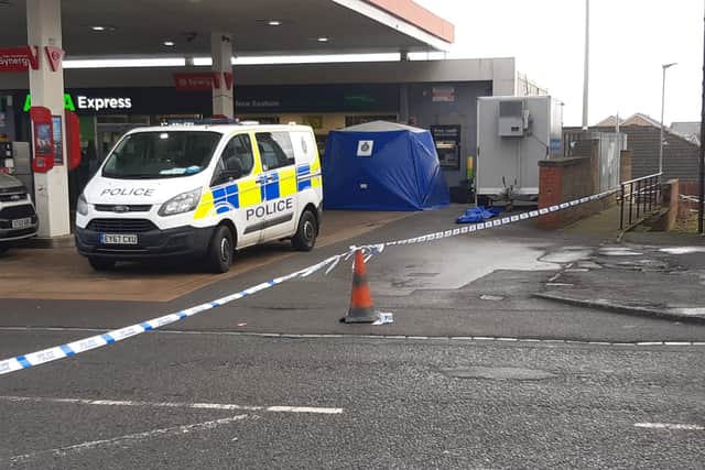 The scene of the incident where Daniel Ambler sadly died.