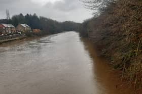A full River Wear at Cox Green.