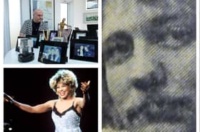 John Miles junior, top left, has relived his childhood memories of being at the side of stages while his dad, also called John Miles, performed with the likes of Tina Turner.