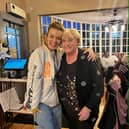 Sheridan Smith and Ann Ming at Bianco in Sunderland