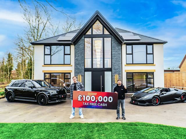 This dream house could be yours for 19p - and you'll even get the cars with it
