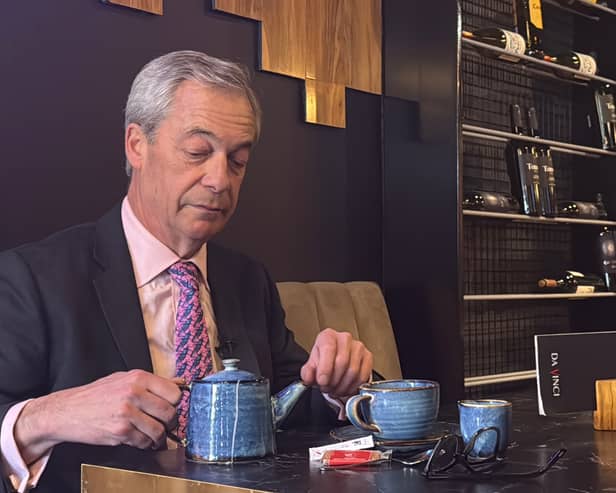 Reform UK leader Nigel Farage
