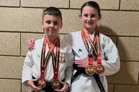 Joshua Parkin and Charley Foster have become British karate champions for the third time.