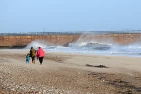 The Met Office has issued an amber weather warning for wind for the North East.