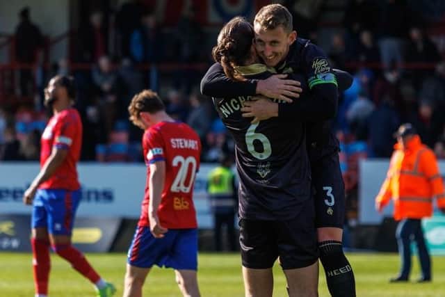 Gateshead officially secured their National League status with a narrow win at Aldershot Town on Saturday (photo Jack McGraghan)