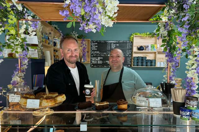 Business partners Andy Smith and Gavin Hardy