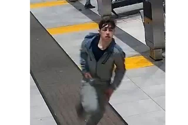 Durham Constabulary would like to speak with this person in connection with the incident.