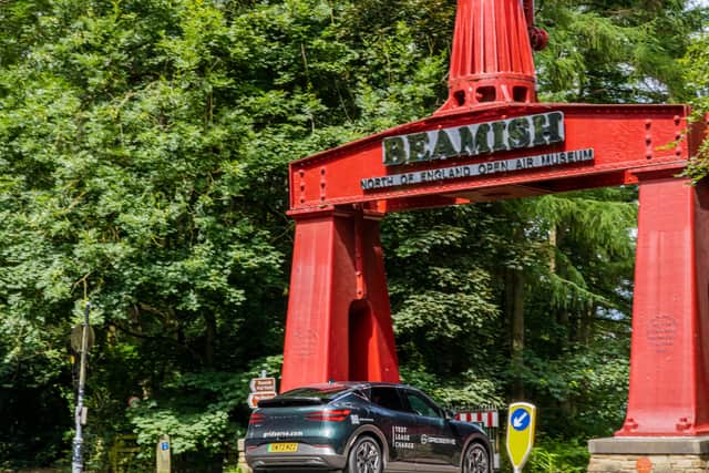 The entrance to Beamish Museum