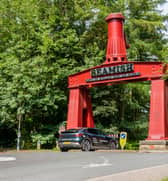 The entrance to Beamish Museum