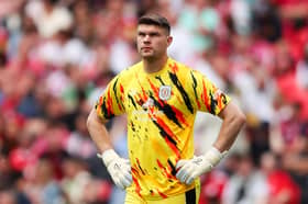 Max Stryjek, who insists he "never had a doubt" that he would recover from heart surgery and resume his place between the sticks at Kilmarnock. 