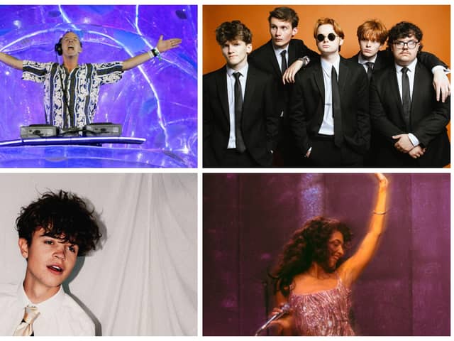 100 acts will perform over three days