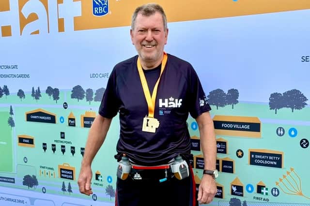 Paul Boyd is raising money for the Foundation of Light and the Alzheimer's Society.