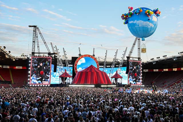 The Met Office has released its weather forecast for the Stadium of Light ahead of Take That concert.