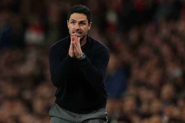 Arsenal boss Mikel Arteta.
