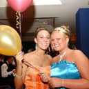 Balloons, great company and a memorable evening were among the highlights for these students. 