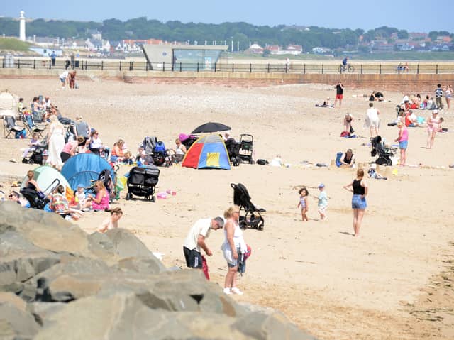Sunderland is set to bask in hot sunny weather this week.