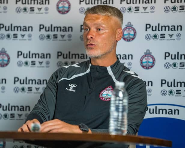 South Shields assistant head coach Stephen Harrison (photo South Shields FC)