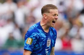 England goalkeeper Jordan Pickford.