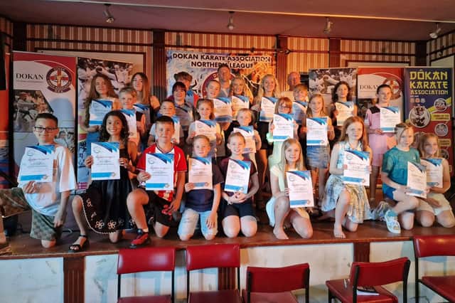 The club held a presentation day at the Whitburn Social Club to celebrate the season.