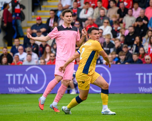 Timur Tutierov in action for Sunderland this pre-season.