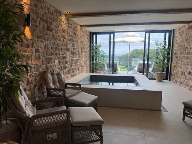 Up to four people can book a spa suite, with 4 spa suites in total