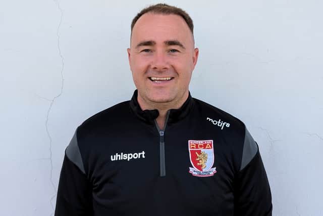Sunderland RCA manager Mark Forrest (photo Sunderland RCA)