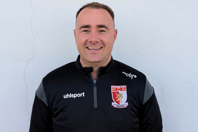 Sunderland RCA manager Mark Forrest (photo Sunderland RCA)
