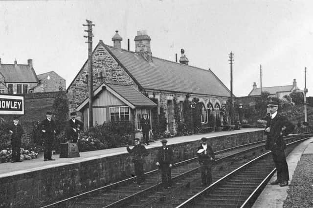 The original Rowley Station c.1913.