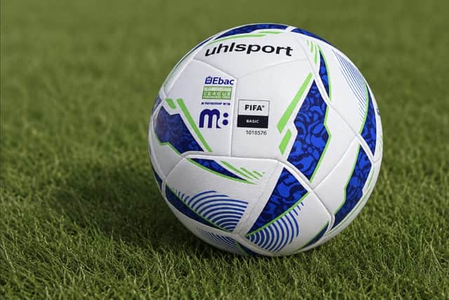 The new Northern League football for the 2026/27 season (photo Ebac Northern League)