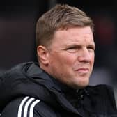 Newcastle United manager Eddie Howe.