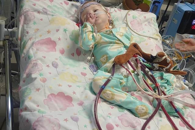 Beatrix Archbold who spent 14 months on a hospital ward before she received a new heart.