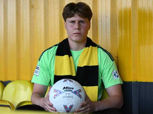 Hebburn Town have completed the loan signing of Sunderland goalkeeper Isaac Allan (photo Tyler Lopes)