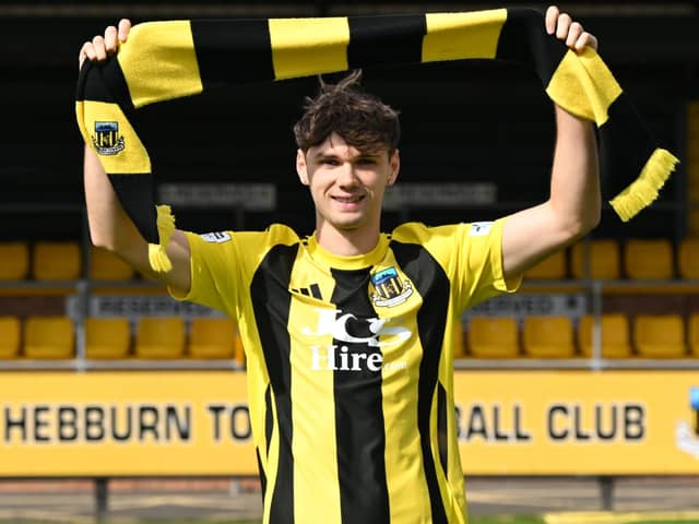 Hebburn Town have signed former Sunderland youngster Jake Waters on non-contract terms (photo Tyler Lopes)