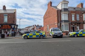 Cooperative Terrace off Chester Road has been cordoned off by police officers.