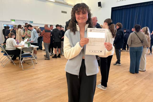 Lottie Foley said her results were better than what she was expecting.