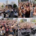 Music fans gathered in Sunderland's Keel Square for a hit back to the 1990s on Saturday, August 22.