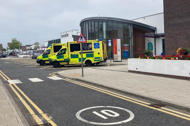 South Tyneside District Hospital.
