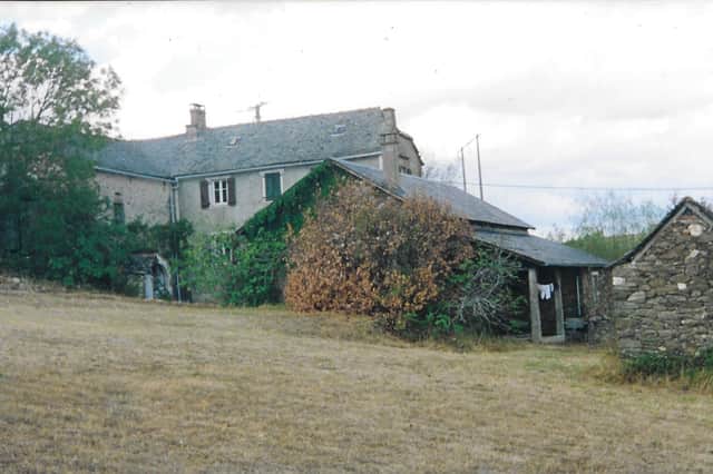 The French farmhouse which Steve and a friend bought - and where his dreams flourished.