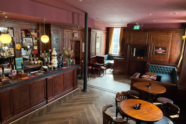 The refurbishment is a reimagining of how the pub would have looked in its heyday
