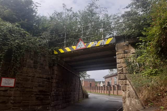 The old railway bridge between Columbia and Teal Farm is set to be reopened as part of the extension.