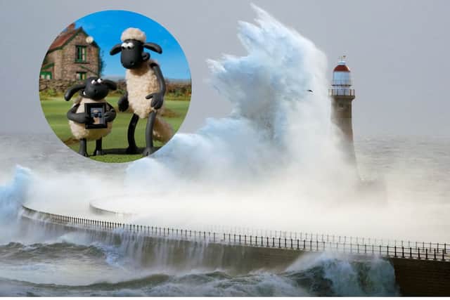 The Met Office revealed its storm names for the year ahead, including a tribute to Shaun the Sheep.