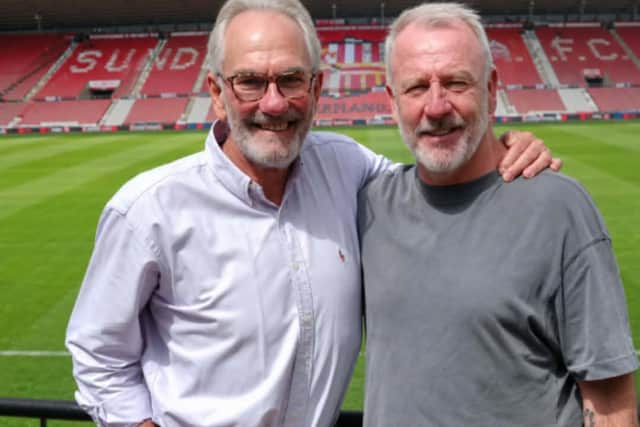 Former Sunderland players Maurice Hepworth and Kevin Ball